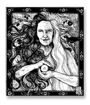 What legends or myths are associated with crone witches